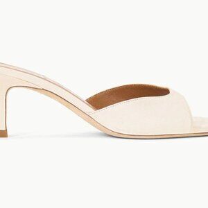 Staud Brigette Creme Mules